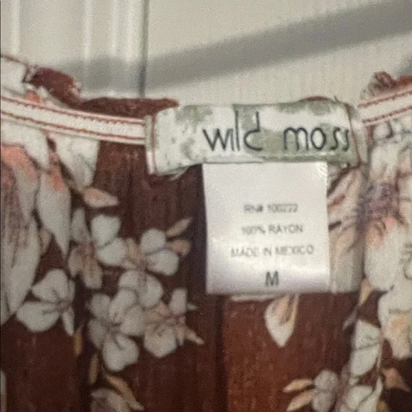 Floral Long Sleeve Dress - Picture 2 of 4